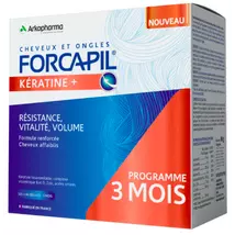 Forcapil Keratin Kapszula- hajerősítő kapszula keratinnal 180db