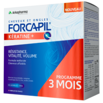 Forcapil Keratin Kapszula- hajerősítő kapszula keratinnal 180db
