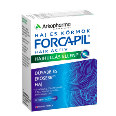 Forcapil Hair Activ - 30 db hajhullás elleni kapszula 1 hónapra