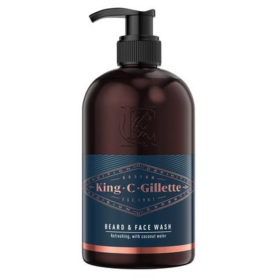 King_C._Gillette_Sampon_szakallra_es_arcra_350ml_bwnetshop