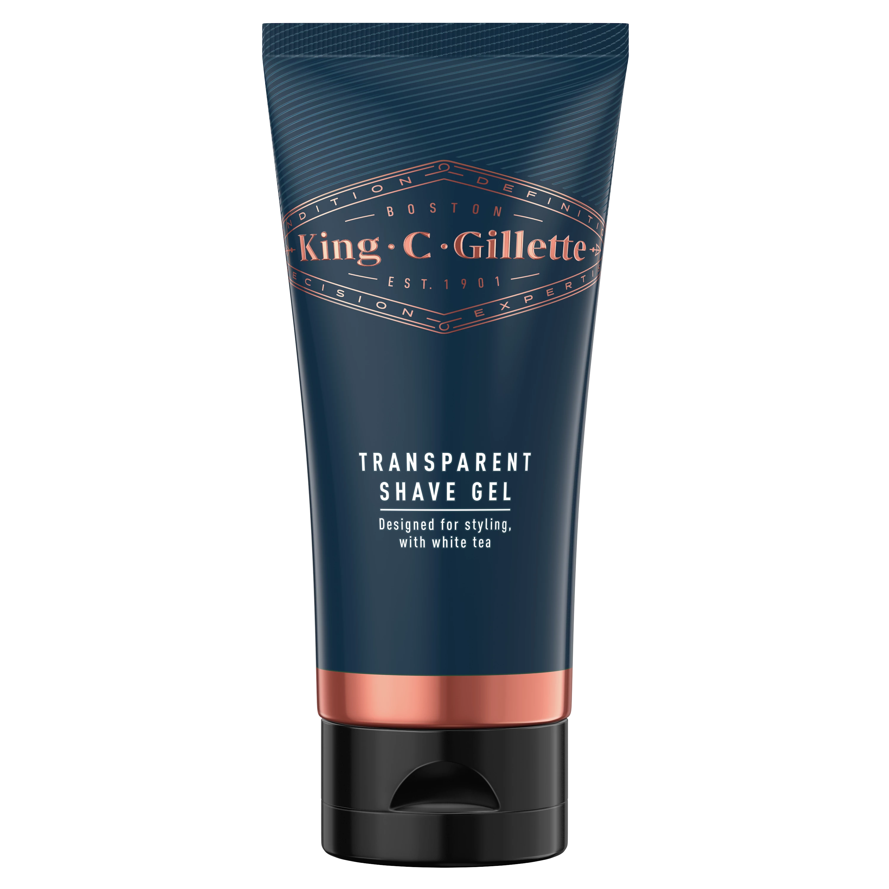 King C. Gillette Áttetsző borotvazselé White Tea 150 ml